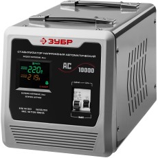 ЗУБР 10000ВА, 10 кВт, автоматический стабилизатор напряжения, Профессионал (59380-10)