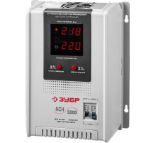 ЗУБР 5000ВА, 5 кВт, автоматический стабилизатор напряжения, Профессионал (59385-5)