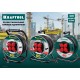 KRAFTOOL K-315, КГ, 3 x 1.5 мм2, 30 м, 3700 Вт, IP44, силовой удлинитель на стальной катушке (55085-30)