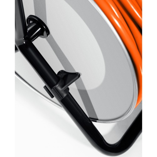 KRAFTOOL ПВС 3х2.5 30м 4000Вт IP44, Силовой удлинитель на стальной катушкеEXPERT (55089-30)