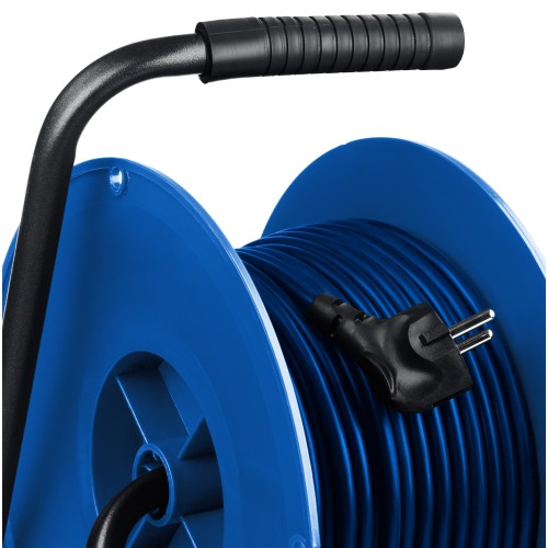 ЗУБР ПВС-315, ПВС, 3 x 1.5 мм2, 20 м, 3500 Вт, IP44, силовой удлинитель на катушке, Профессионал (55081-20)