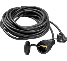 ЗУБР КГ-325-Ш, КГ, 3 х 2.5 мм2, 10 м, IP44, 4000 Вт, силовой удлинитель-шнур, Профессионал (55017-10)