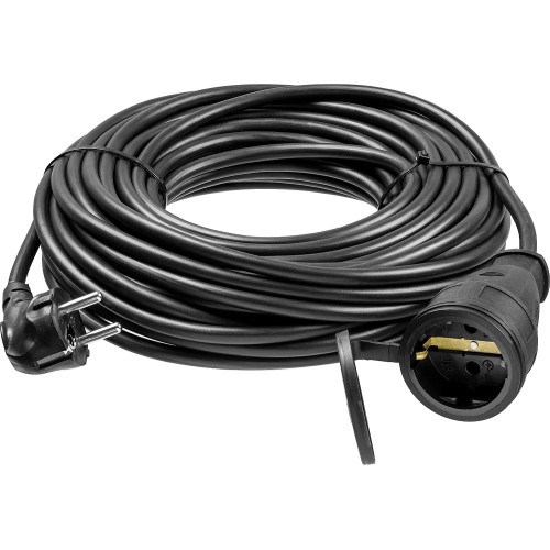 ЗУБР ПВС-315-Ш, ПВС, 3 х 1.5 мм2, 20 м, IP44, 3500 Вт, силовой удлинитель-шнур, Профессионал (55020-20)