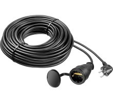 ЗУБР ПВС-315-Ш, ПВС, 3 х 1.5 мм2, 30 м, IP44, 3500 Вт, силовой удлинитель-шнур, Профессионал (55020-30)