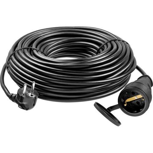 ЗУБР ПВС-315-Ш, ПВС, 3 х 1.5 мм2, 30 м, IP44, 3500 Вт, силовой удлинитель-шнур, Профессионал (55020-30)