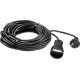 ЗУБР ПВС-207-Ш, ПВС, 2 x 0.75 мм2, 20 м, 2200 Вт, силовой удлинитель-шнур (55023-20)