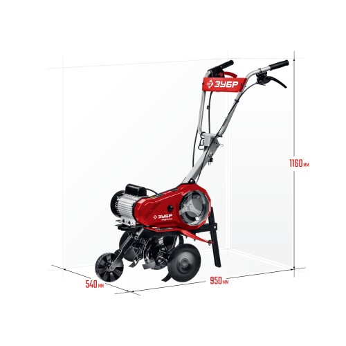 ЗУБР 2500 Вт, электрический культиватор (КАД-2500)