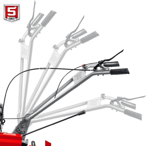 ЗУБР увеличенные колеса, 7 л.с., мотоблок (МТБ-300 У)