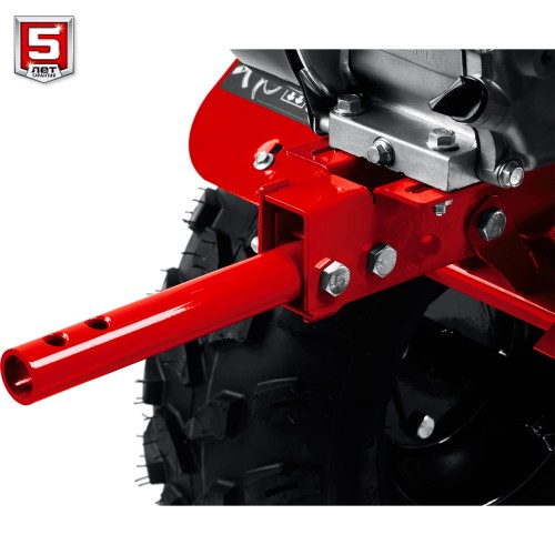 ЗУБР увеличенные колеса, 7 л.с., мотоблок с понижающей передачей (МТБ-400 У)