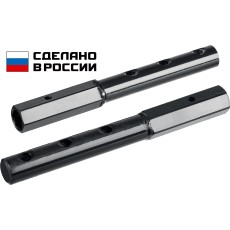 ЗУБР УД-2, НЕХ 23 - круг 30 мм, 2 шт., удлинитель (707107-2)