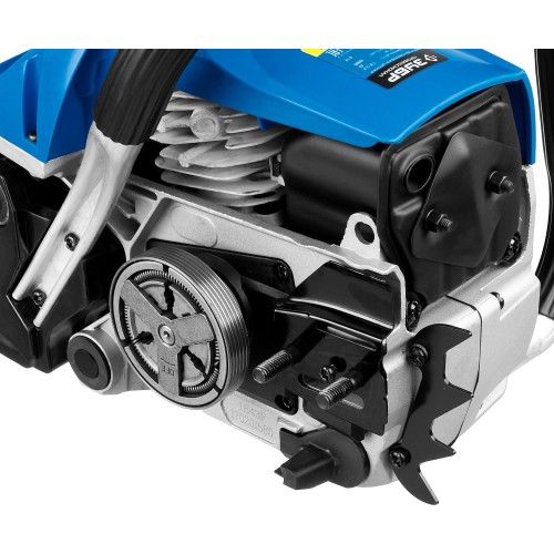 ЗУБР 45 см3, 40 см, бензопила, Профессионал (ПБЦ-450 40П)