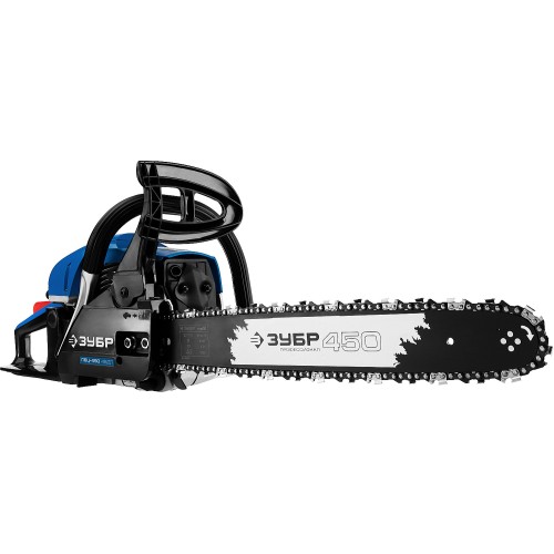 ЗУБР 49 см3, 45 см, бензопила, Профессионал (ПБЦ-490 45ДП)