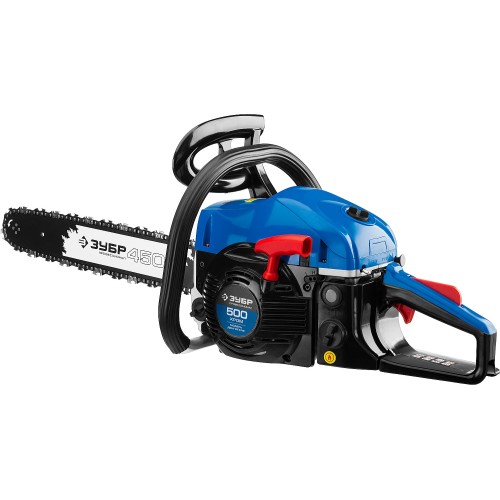ЗУБР 49 см3, 45 см, бензопила, Профессионал (ПБЦ-490 45ДП)
