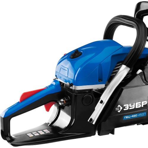 ЗУБР 49 см3, 45 см, бензопила, Профессионал (ПБЦ-490 45ДП)