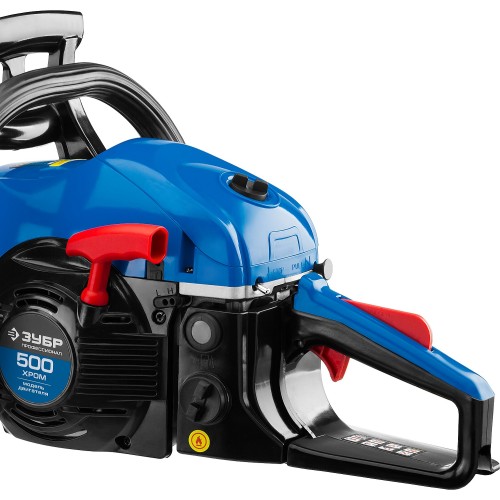 ЗУБР 49 см3, 45 см, бензопила, Профессионал (ПБЦ-490 45ДП)