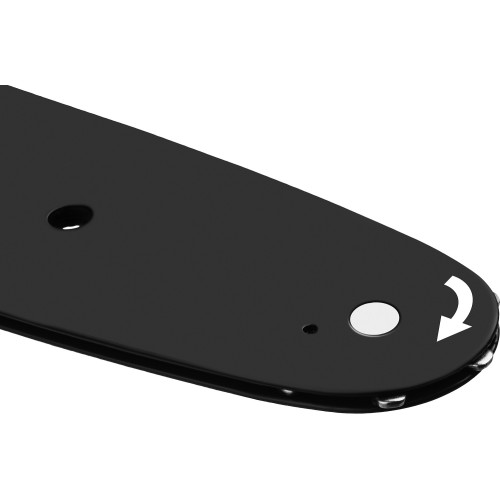 ЗУБР тип 1, шаг 3/8″, паз 1.3 мм, 35 см, шина для бензопил, Профессионал (70201-35)