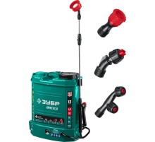 ЗУБР 12 л, аккумуляторный опрыскиватель (ОПС-12)