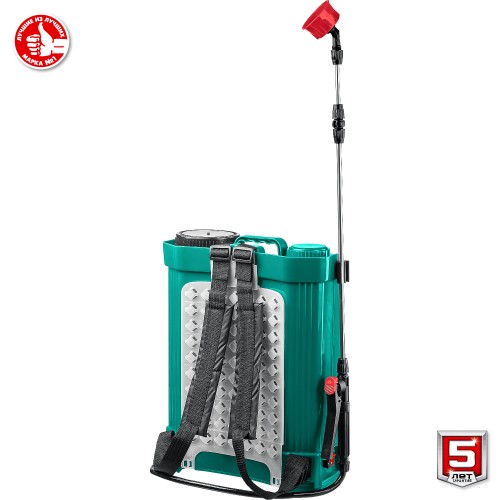 ЗУБР 16 л, аккумуляторный опрыскиватель (ОПС-16)