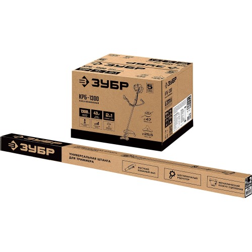 ЗУБР 1.3 кВт, бензиновый триммер (КРБ-1300)