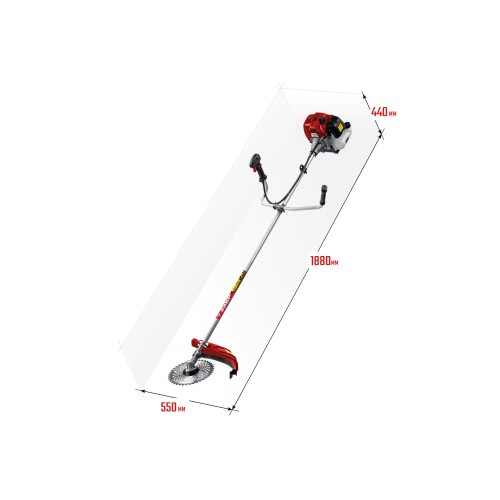 ЗУБР 2.5 кВт, бензиновый триммер (КРБ-2500)
