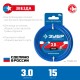 ЗУБР ЗВЕЗДА, 3.0 мм, 15 м, леска для триммера, Профессионал (71020-3.0)