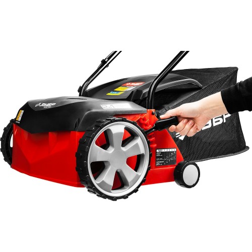 ЗУБР 1000 Вт, 32 см, электрический скарификатор-аэратор (ЗСЭ-32-1000)