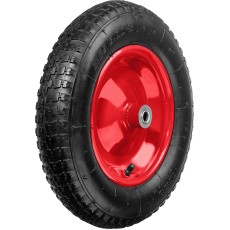 ЗУБР КП-3, 3.25″ х 360 мм, для тачки (арт. 39962), стальной диск, подшипник - 16 мм, пневматическое колесо (39955-3)