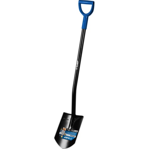 ЗУБР Артель, 290 х 195 х 1200мм, полотно 1.7 мм, закалено, стальной изогнутый черенок с рукояткой, тип ЛКО, штыковая лопата, Профессионал (39555)