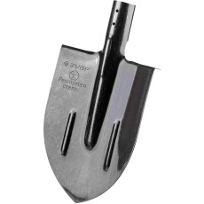 ЗУБР ПРОФИ-5, 375 х 210 мм, полотно рессорная сталь 1.6 мм закалено, c ребрами жесткости, без черенка, тип ЛКО, штыковая лопата, Профессионал (39450)