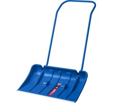 ЗУБР СКАНДИНАВИЯ, снеговой движок (скрепер), на колесиках, пластиковый ковш 800мм (39937) Профессионал