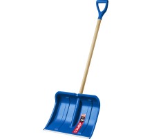 ЗУБР АЛЯСКА, снеговая лопата, деревянный черенок, пластиковый ковш 490мм (39923) Профессионал