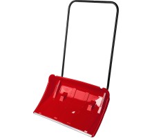 ЗУБР ПОЛЮС, снеговой движок (скрепер), на колесиках, пластиковый ковш 860мм (39939)