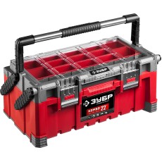 ЗУБР КОМБО-22, 567 х 314 х 245 мм, (22″), пластиковый ящик для инструментов, Профессионал (38138-22)