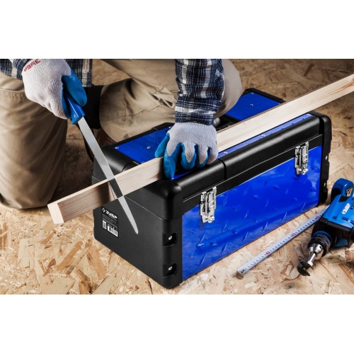 ЗУБР СПЕЦ-18, 470 x 240 x 215 мм, (18″), металлический, ящик для инструментов, Профессионал (38155-18)