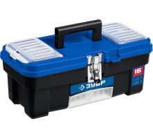 ЗУБР ДЕСНА-16, 414 x 212 x 175 мм, (16″), Пластиковый ящик для инструментов (38181-16)