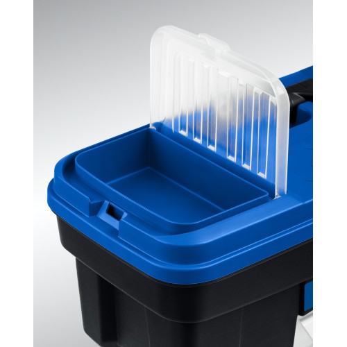 ЗУБР ДЕСНА-16, 414 x 212 x 175 мм, (16″), Пластиковый ящик для инструментов (38181-16)