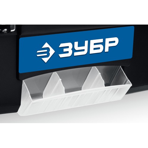 ЗУБР ДЕСНА-22, 557 x 284 x 236 мм, (22″), Пластиковый ящик для инструментов (38181-22)