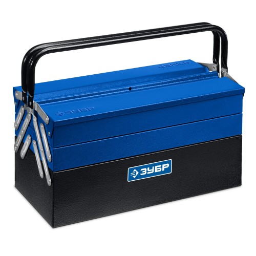 ЗУБР ЯРУС-5/19, 470 х 210 х 225 мм, (19″), Металлический раздвижной ящик для инструментов, Профессионал (38356-19)