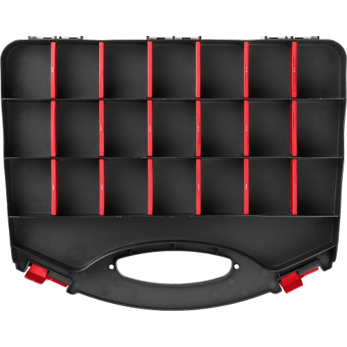 ЗУБР ДОН-42, 320 х 260 х 70 мм, двухсторонний органайзер с 42 ячейками (38036-42)