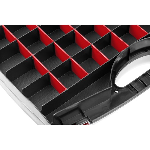 ЗУБР ДОН-42, 320 х 260 х 70 мм, двухсторонний органайзер с 42 ячейками (38036-42)