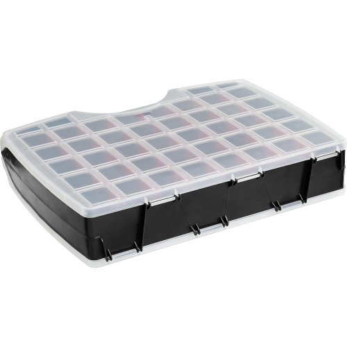 ЗУБР ДОН-80, 425 х 330 х 85 мм, двухсторонний органайзер с 80 ячейками (38036-80)