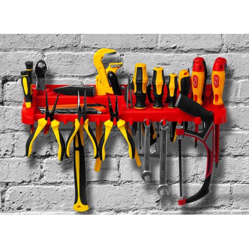 ЗУБР ИНПОЛ-47, 470 х 160 х 50 мм, (19″), пластиковая полка для инструментов (38350-19)