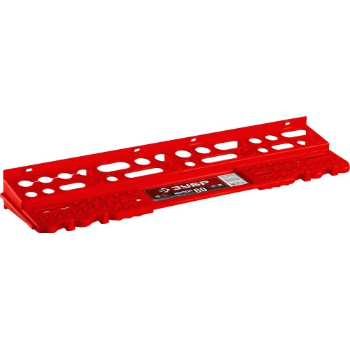 ЗУБР ИНПОЛ-60, 600 х 160 х 50 мм, (24″), пластиковая полка для инструментов (38350-24)