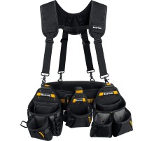 KRAFTOOL KBS-5 в комплекте: пояс монтажника, подтяжки и 3 сумки, пояс монтажника (38760-5)