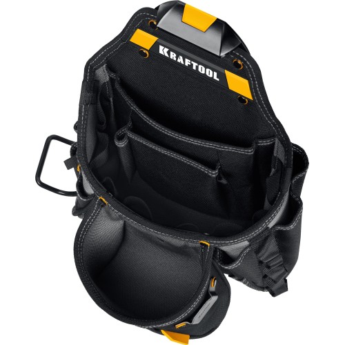 KRAFTOOL KBS-5 в комплекте: пояс монтажника, подтяжки и 3 сумки, пояс монтажника (38760-5)