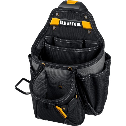 KRAFTOOL KBS-3L в комплекте: пояс монтажника и 2 большие сумки, пояс монтажника (38761)