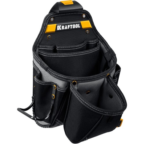 KRAFTOOL KBS-3 в комплекте: пояс монтажника, большая сумка, малая сумка, пояс монтажника (38762)