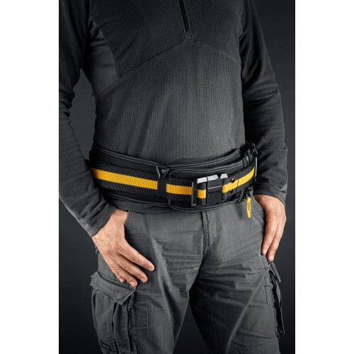 KRAFTOOL KB-2 для сумок с быстросъёмным креплением FastClip, 80-122 см, широкий кушак, пояс монтажника (38763)