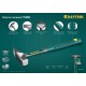 KRAFTOOL Thor, 500 г, цельнокованый слесарный молоток (20070-05)