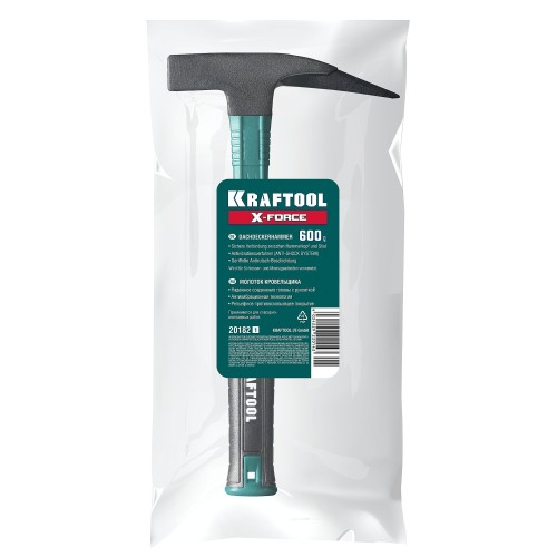 KRAFTOOL X-FORCE 600 г, молоток кровельщика (20182)